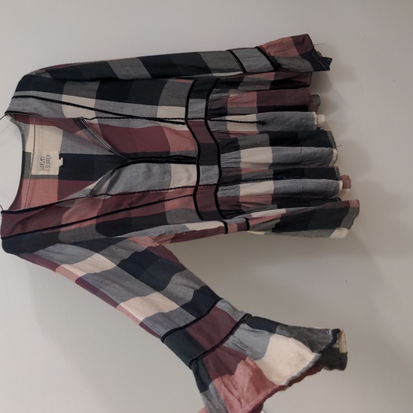 Thread and Supply plaid top Size L - Picture 2 of 5